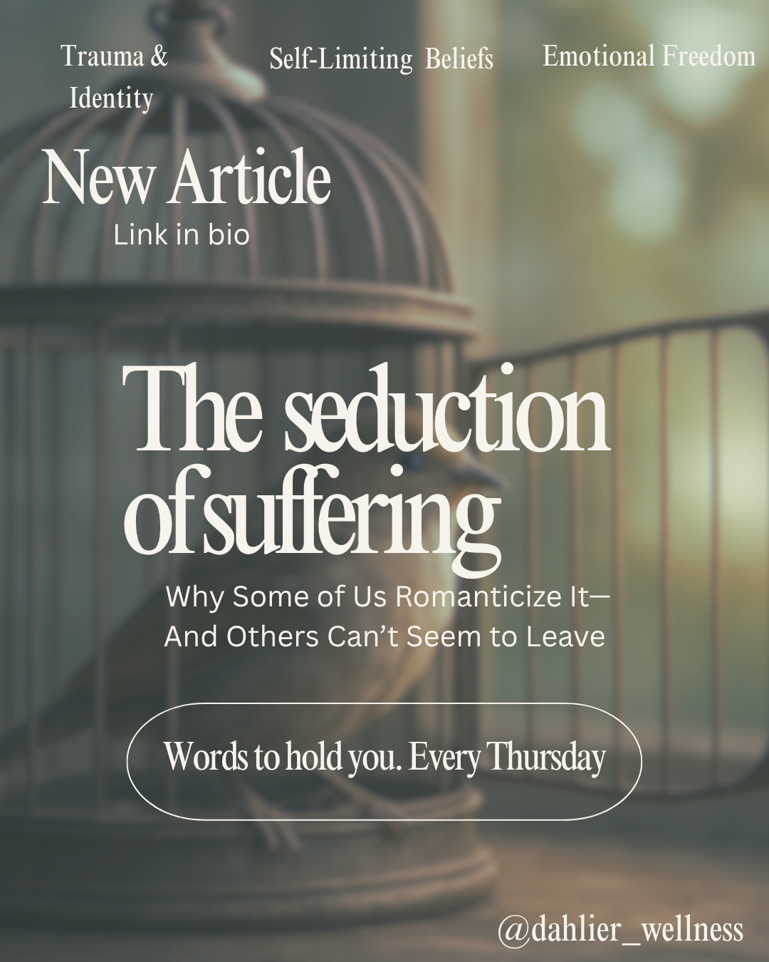 Growing Pains: The Seduction of Suffering—and Why Some of Us Never Leave