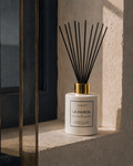 The Reed Diffuser — Vanilla Noir + Peach Blossom
