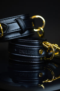 EROS LEATHER HANDCUFFS.