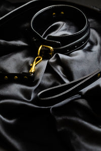 EROS LEATHER COLLAR.